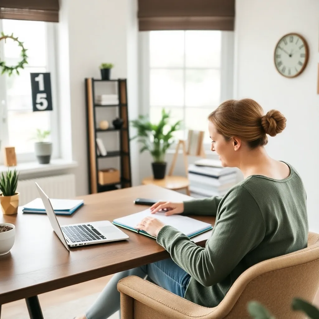 Eine Person beginnt ihren finanziellen Bildungsweg mit einem unserer Kurse